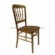 Stackable Gold wood Chateau Castle Versailles Chair（