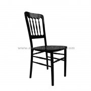 Stackable Black wood Chateau Castle Versailles Chair(A st<x>