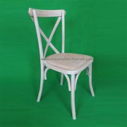 stackable limewash beech wood rattan cushion dining X cross