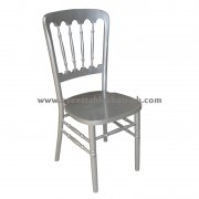 Stackable Silver Chateau Castle Versailles Chair（