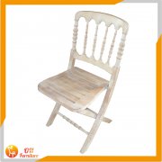 Banquet wooden folding napoleon folding event chair