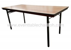 Plywood dining folding banquet tables for event