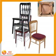 Stackable wood wedding chateau versailles Chair (B st<x>yle)