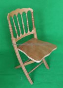 Banquet wooden folding napoleon folding event chair